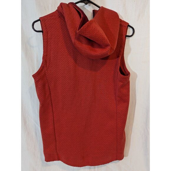 Nike Tech Fleece Hooded Vest - Women’s XL / Men’s S-M - Red Black 835105-602 - Picture 3 of 7